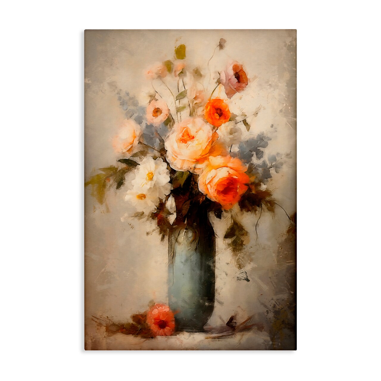 Stupell Industries Floral Romance Bouquet Canvas, design by LSR Creative Studio